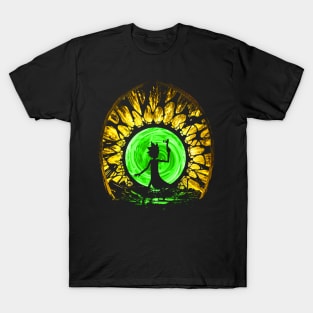 Central finite curve Portal T-Shirt